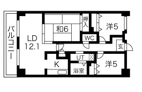 グラシュー森の間取り