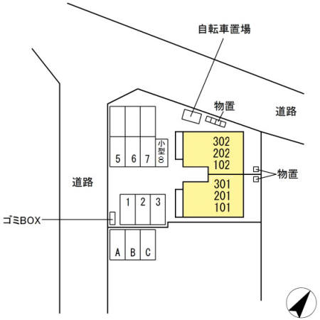 【東海市富木島町のアパートのその他】