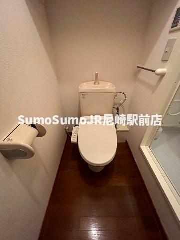 トイレ　ゆったりとした空間のトイレです