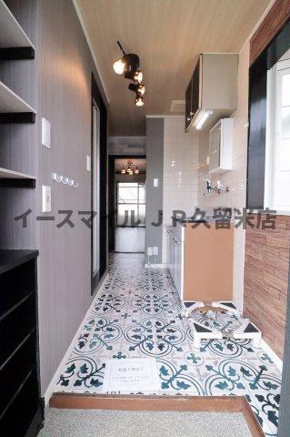 玄関　落ち着いた玄関です