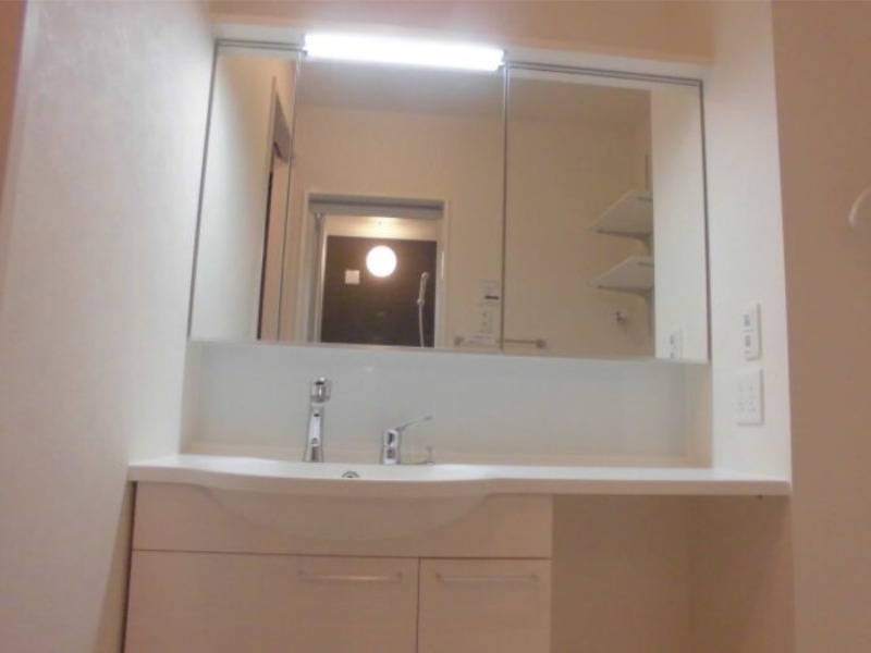 洗面設備　図面と現状に相違がある場合には現状を優先