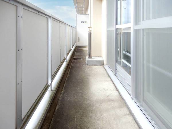 バルコニー　ビレッジハウスの同一物件・同一タイプの間取りの写真です