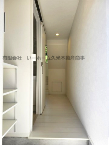 玄関　ゆったりとした玄関です