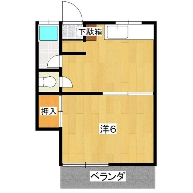 総社アパートの間取り