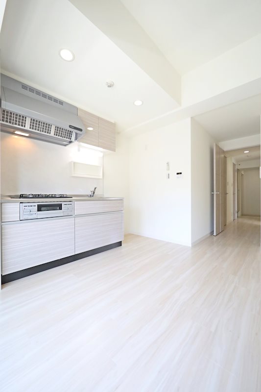 キッチン　システムキッチン（ガス３口＋グリル）