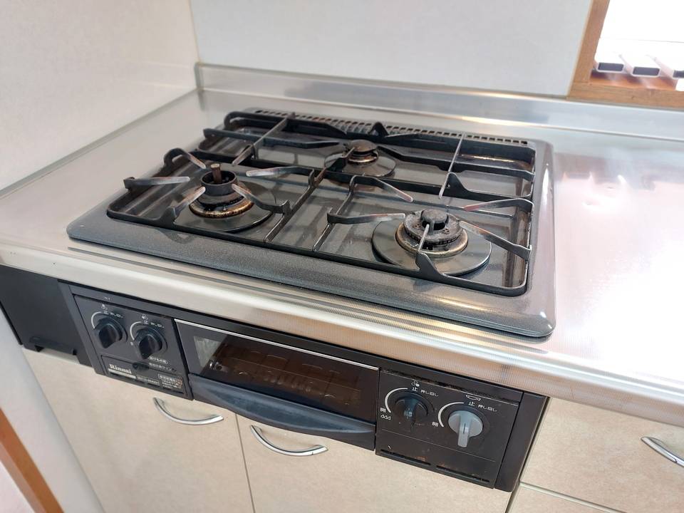 キッチン　ガスコンロ