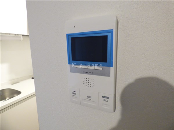 セキュリティ　来訪者の確認ができるので、安心です！