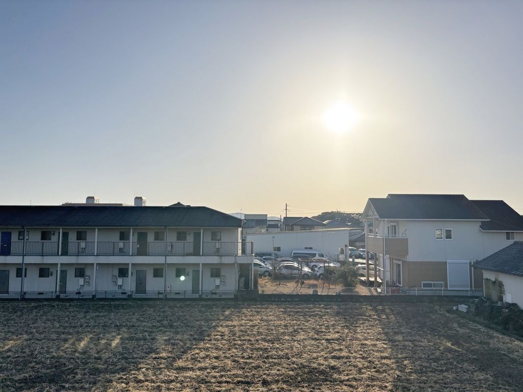 眺望　※建築中の写真です