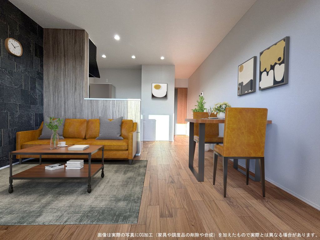 居室・リビング　※一部の画像は実際の写真に家具や調度品をCG合成したものです