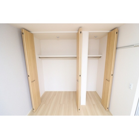 収納　洋室のクローゼット