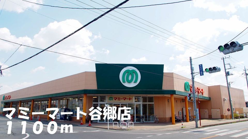 スーパー　マミーマート谷郷店（スーパー）まで1100m