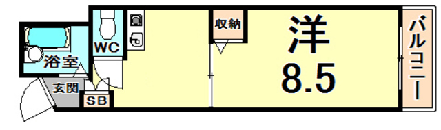 シード1の間取り写真