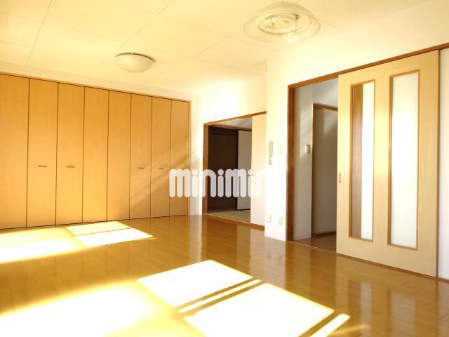 居室・リビング　太陽の光もしっかり入り広々としたリビングです