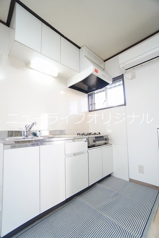 キッチン　2口コンロ付キッチンです。