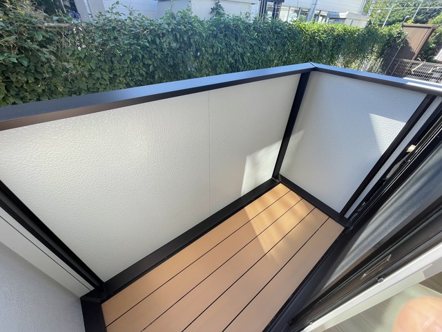 バルコニー　同施工会社参考写真です