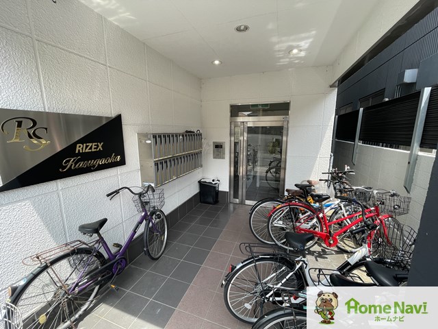 駐車場　「ライゼックス春日丘」、現地待ち合わせでのご案内も可能です。