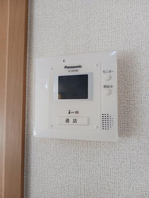 セキュリティ　モニターホンでセキュリティばっちり！