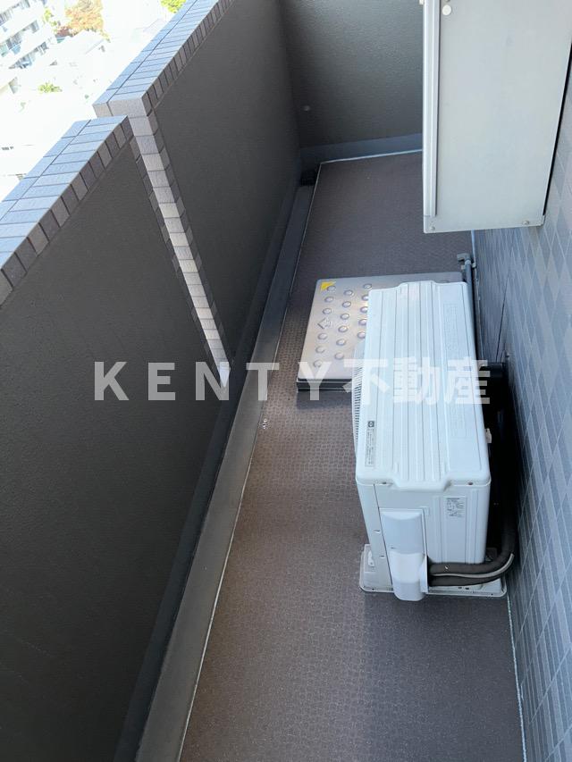 バルコニー　お洗濯にも便利なバルコニー付き