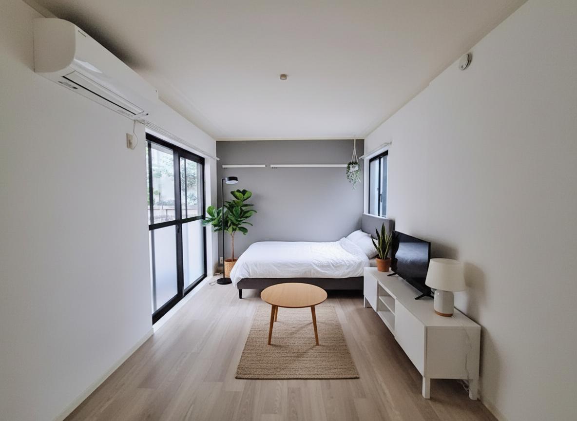 居室・リビング　※家具付きのイメージ写真になります。（CG家具のため、実際に