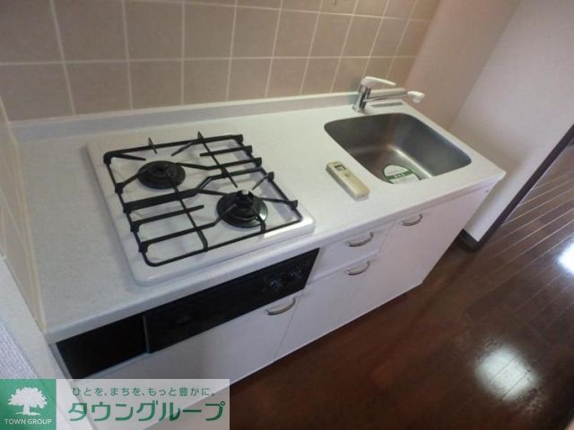 キッチン　システムキッチン(２口ガスコンロ)
