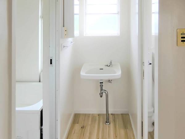洗面設備　ビレッジハウスの同一物件・同一タイプの間取りの写真です