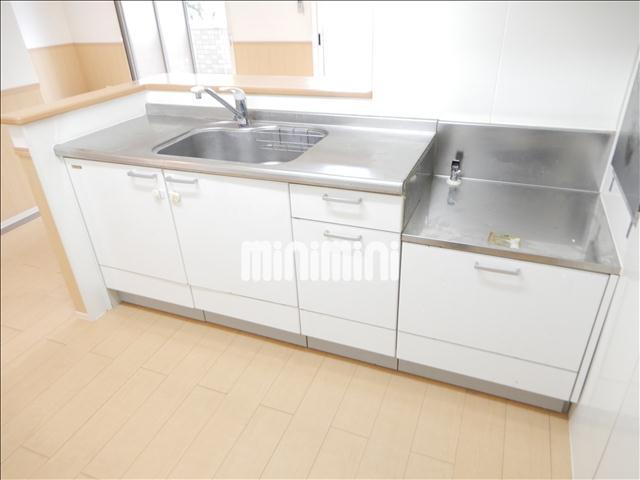 キッチン　２口ガスコンロ設置可能です