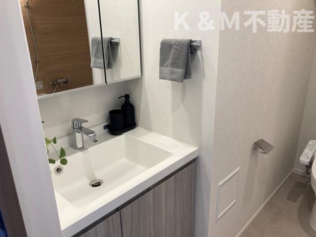 洗面設備　洗面所です