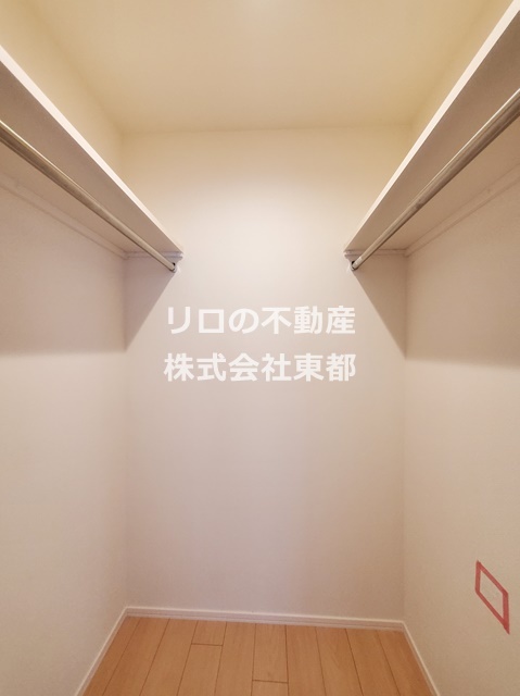 その他設備　室内物干しで雨の日も安心♪