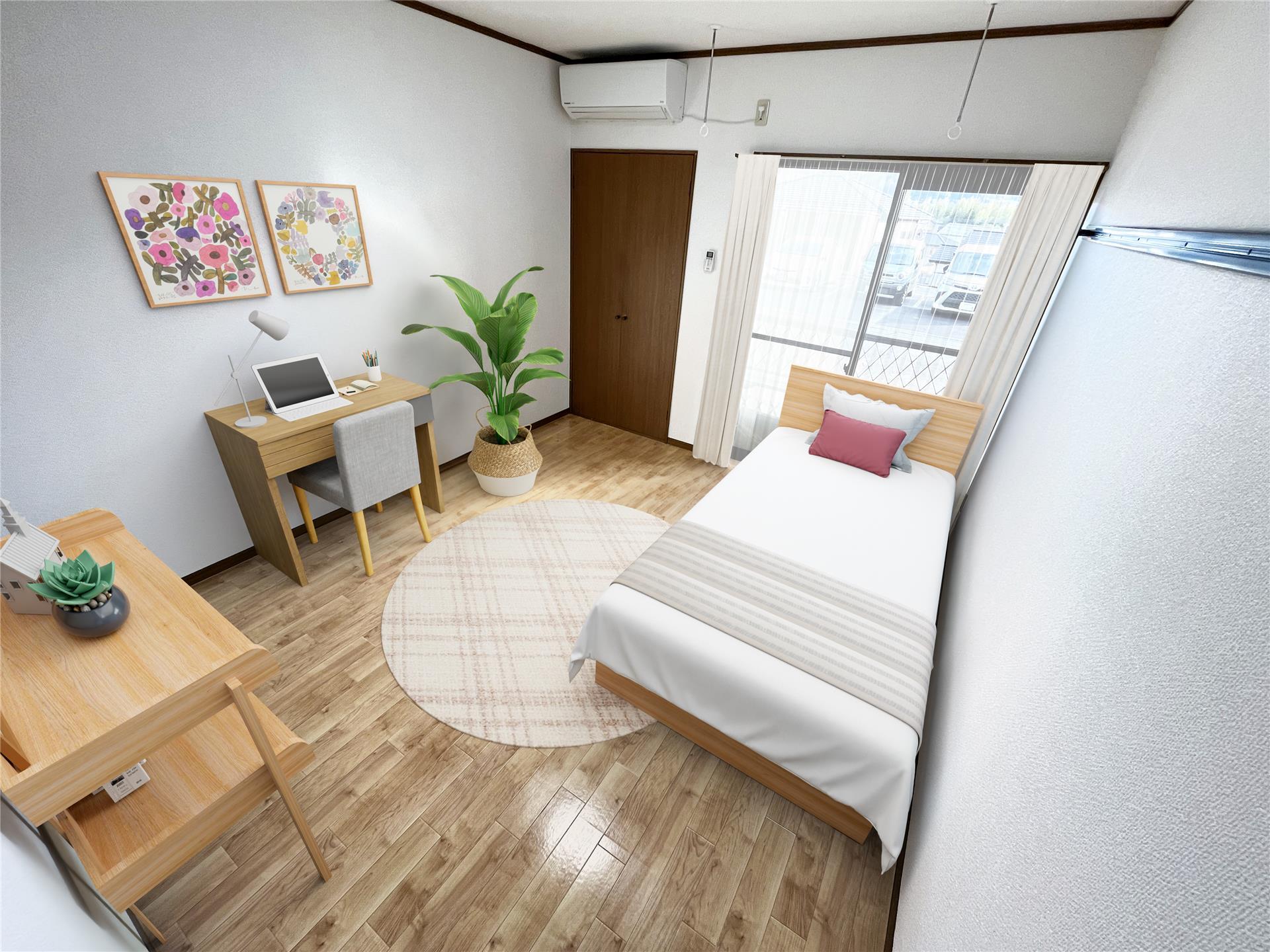 居室・リビング　※CG家具・家電。現状優先。