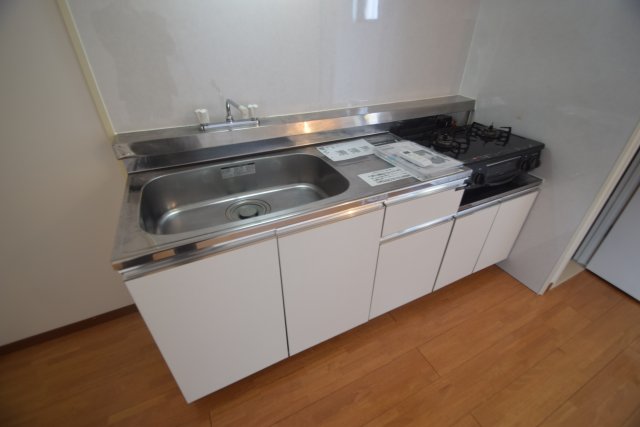 キッチン　２口ガスコンロのキッチン