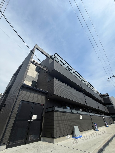 建物外観　インターネット無料で使い放題♪