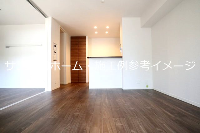 居室・リビング　同仕様。施工例参考イメージ。