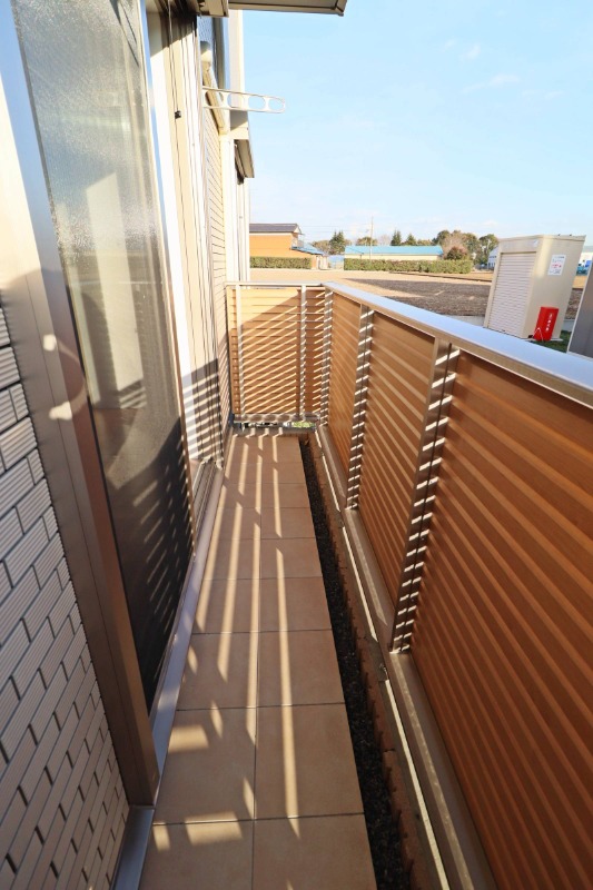 バルコニー　図面と現状に相違がある場合には現状を優先