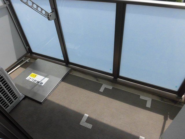 バルコニー　南向きのバルコニーです。