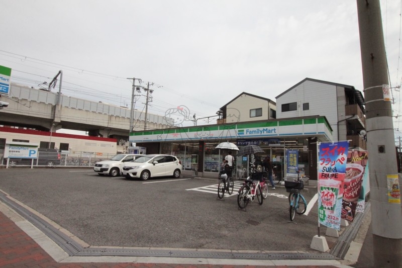 コンビニ　ファミリーマートあびこ駅西店（コンビニ）まで424m