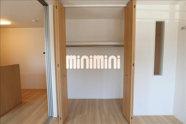収納　収納が多いお部屋です