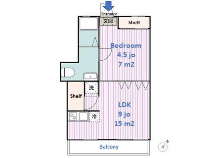 建物外観　間取図