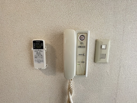 セキュリティ　※別部屋の写真です
