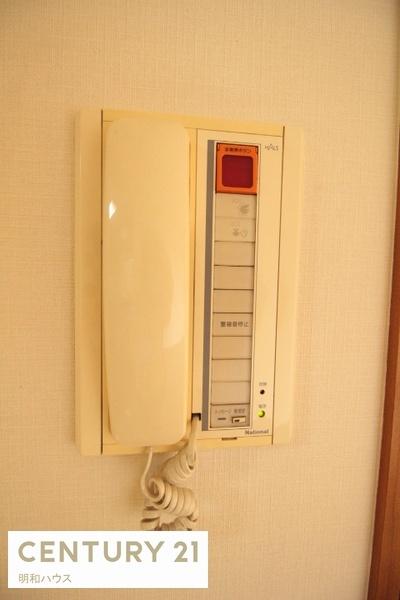 セキュリティ　急な来客にも安心です♪