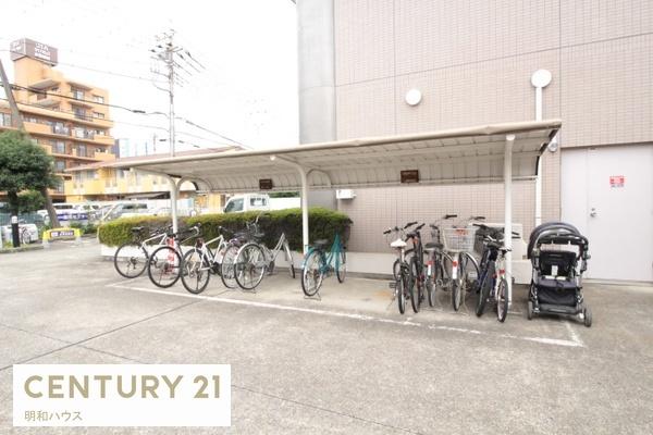 その他共有部分　屋根付き駐輪場
