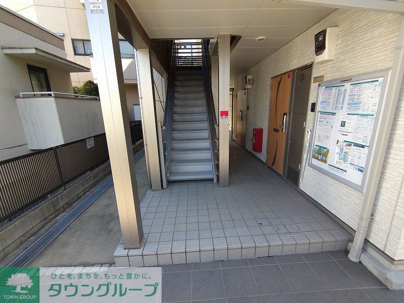 その他共有部分　共用階段登り口