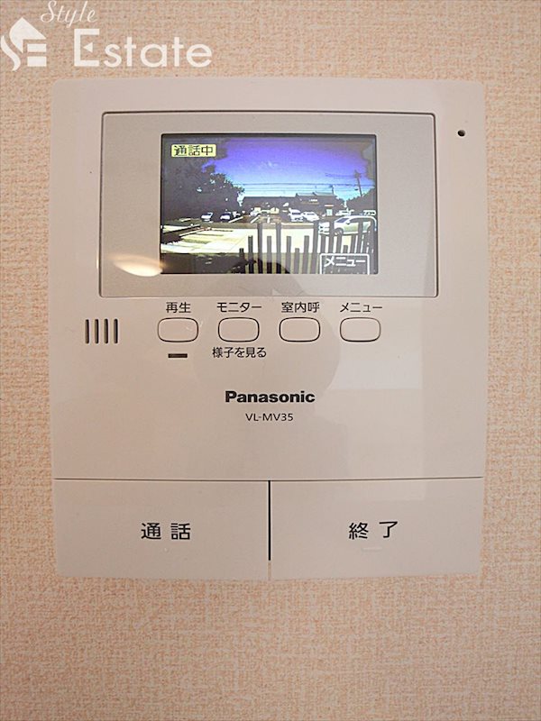 セキュリティ　モニター付きインターホン