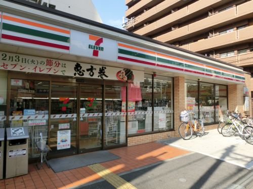 コンビニ　セブン－イレブン大阪ＯＣＡＴ前店（コンビニ）まで25m