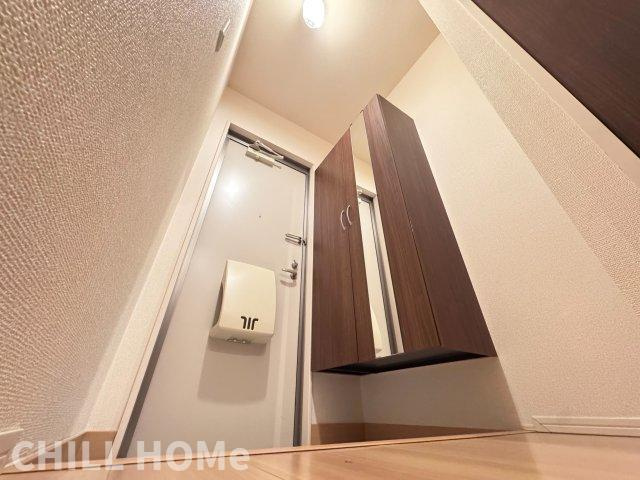 玄関　当社、チルホームのHPもご覧ください(^^)/物件情報多数♪