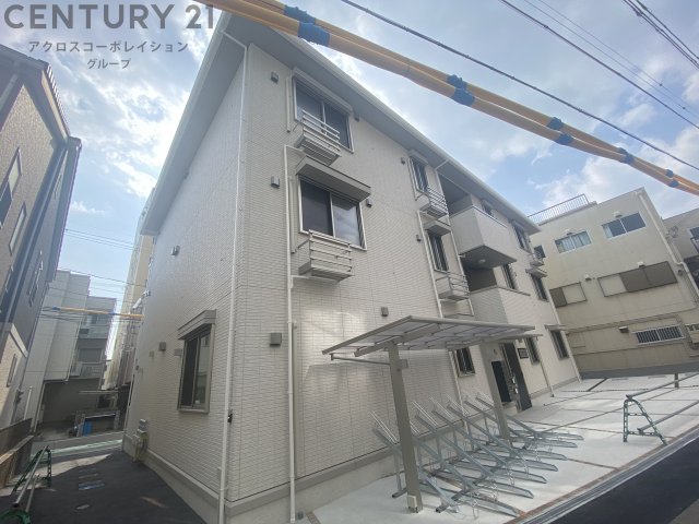 建物外観　居住者専用のごみ置き場があります！