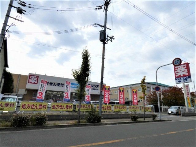 ドラックストア　ウエルシア八尾青山店（ドラッグストア）まで330m