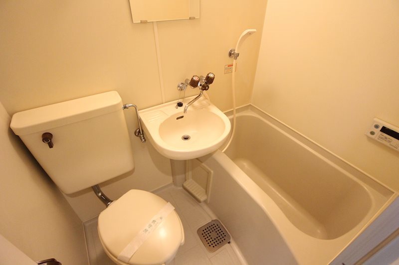 バス・シャワールーム　水回りがまとまっています。