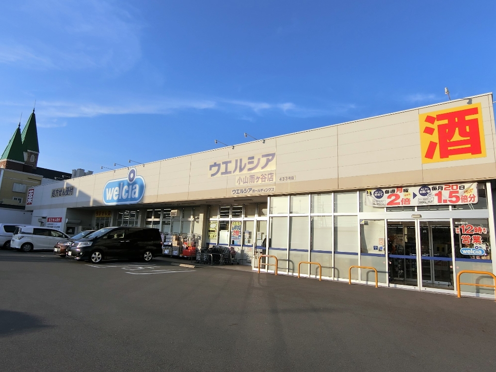ドラックストア　ウエルシア小山雨ケ谷店（ドラッグストア）まで1160m