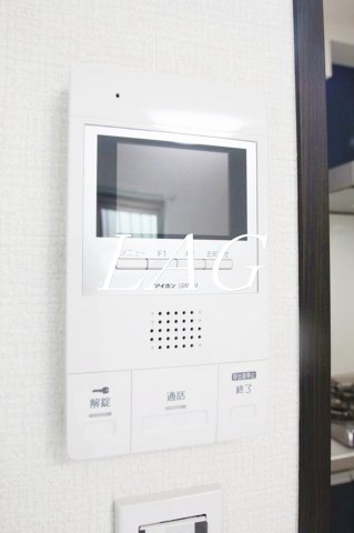 セキュリティ　モニター付インターホンです。