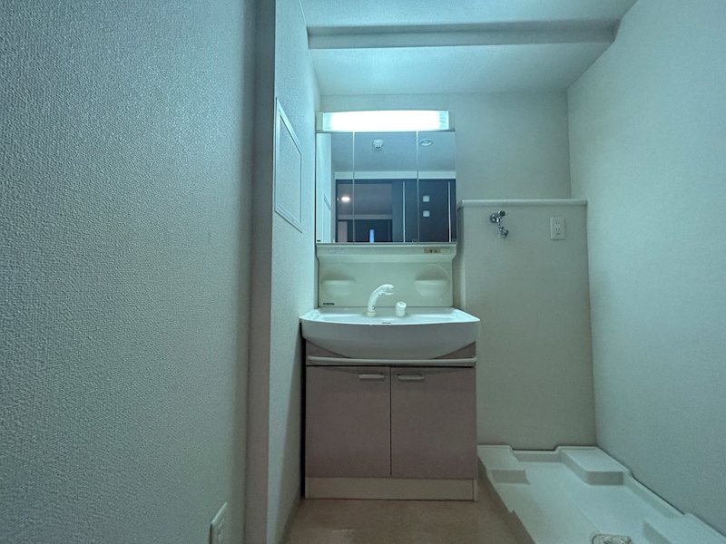 洗面設備　別タイプ参考写真掲載。